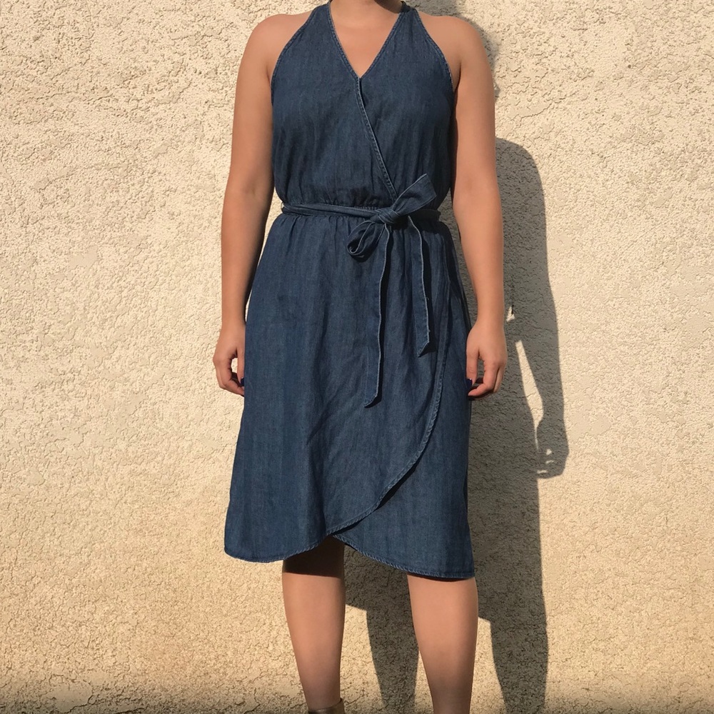 Casual denim dress
